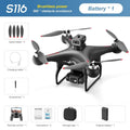 S116 Brushless Drone With Four-Way Obstacle Avoidance, HD Aerial Photography, Optical Flow Positioning, Remote Control, Long Battery Life