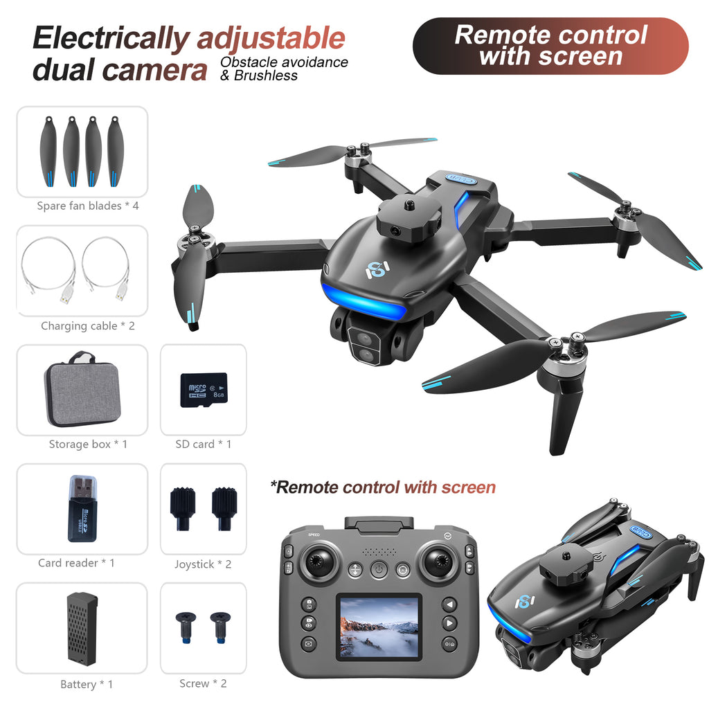 GPS Drone S181 Drone Brushless One-Key Return Intelligent Obstacle Avoidance Quadcopter Remote Control