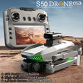 S50 PRO GPS Drone With 2 Batteries, 4.5-inch Large Screen Remote, Real-Time HD Camera, Obstacle Avoidance, Extended Flight Time